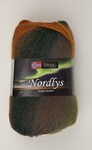 Viking garn Nordlys 100g - Rost/brun/gr (934)
