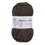 Viking garn Merino 50g - Brun (808)