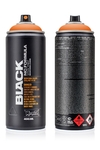 Sprayfrg Montana Black 400ml - Power Orange