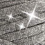 Ribbon XL rulle ca 85m Lurex - Silver Glitter