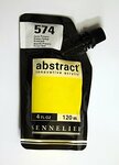 Akrylfrg Sennelier Abstract 120ml - Primary Yellow (574)