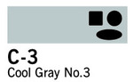 Copic Marker - C3 - Cool Gray No.3