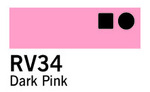 Copic Sketch - RV34 - Dark Pink