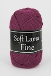 Svarta Fret Soft Lama Fine garn 50g - Cerise (944)