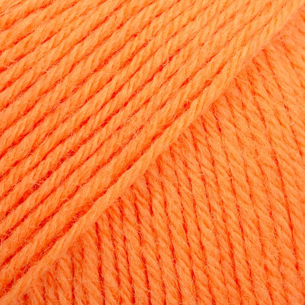 DROPS Fabel Uni Colour garn - 50g - Elektrisk Orange