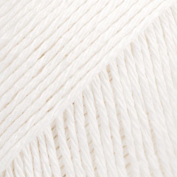 DROPS Loves You 9 Uni Color garn - 50g - Hvit