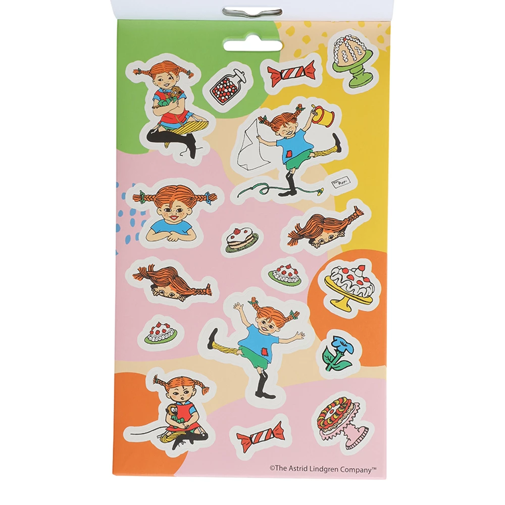 Klisterm�rkesbok Pippi L�ngstrump - 12 sidor