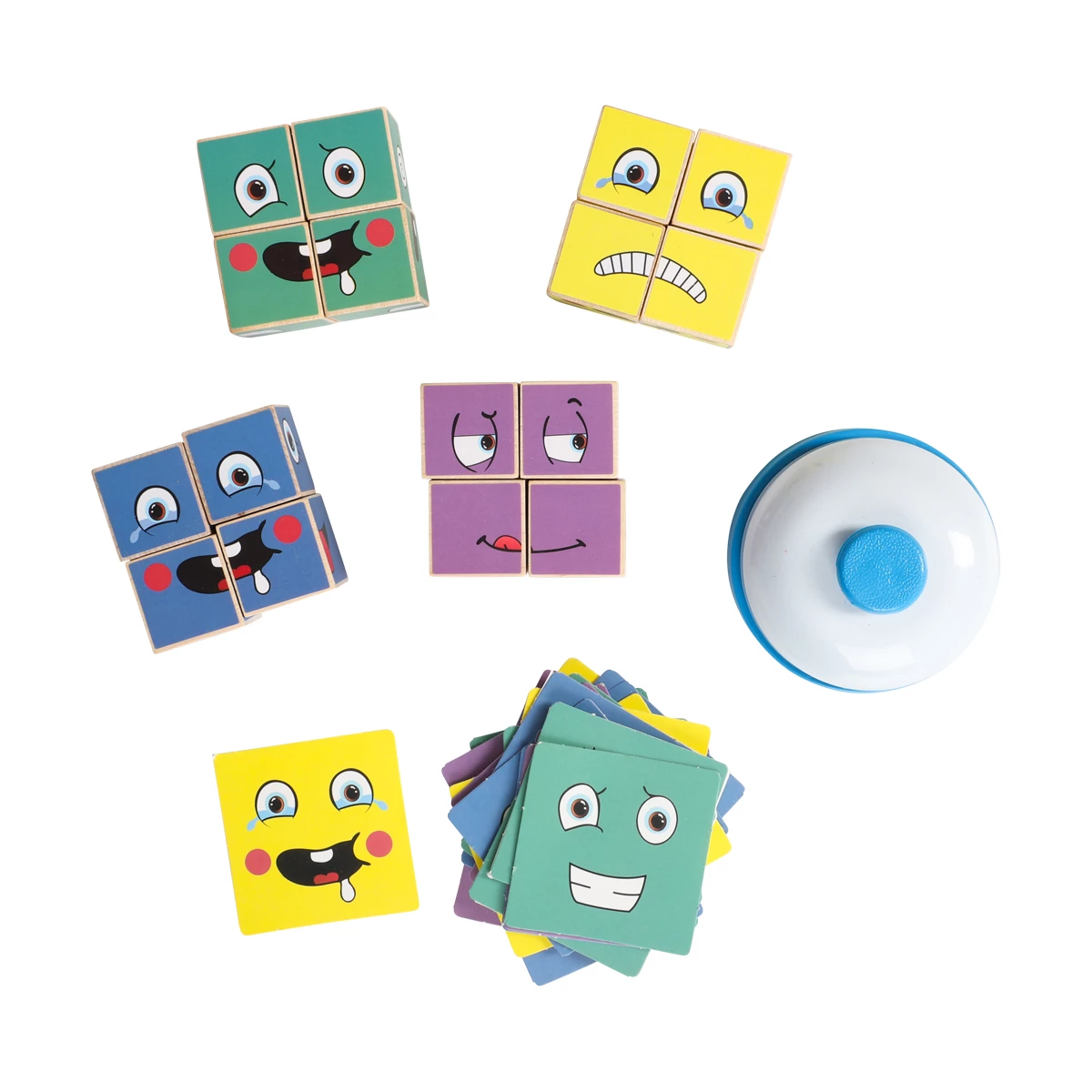 S�llskapsspel Face Cube - kreativt spel