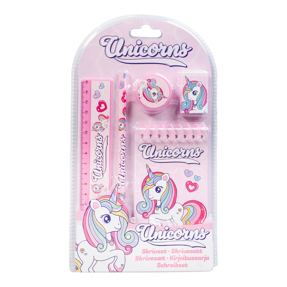 Skrivset enh�rning - 5 delar