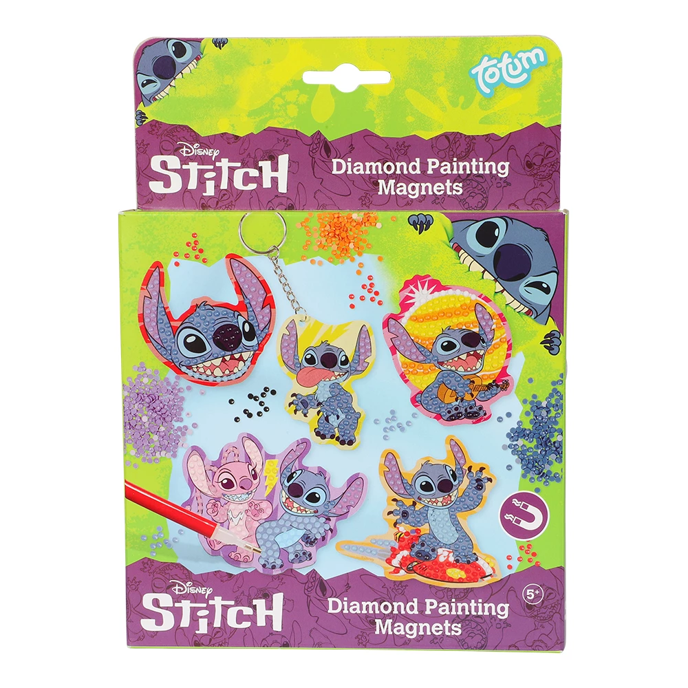 Diamond painting magnets Stitch Disney - pysselset med motiv