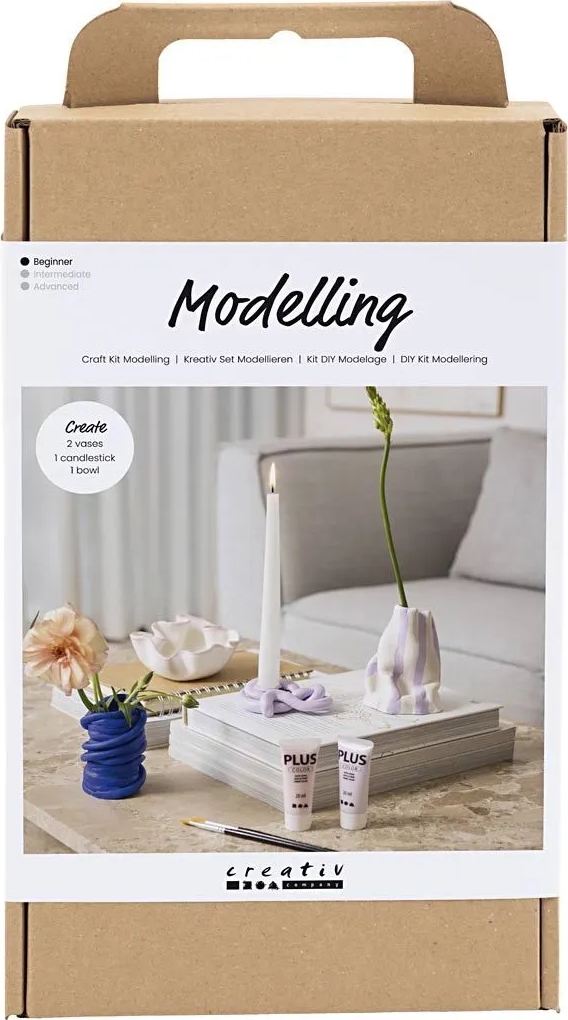DIY Kit Modellera, Krukor och vaser