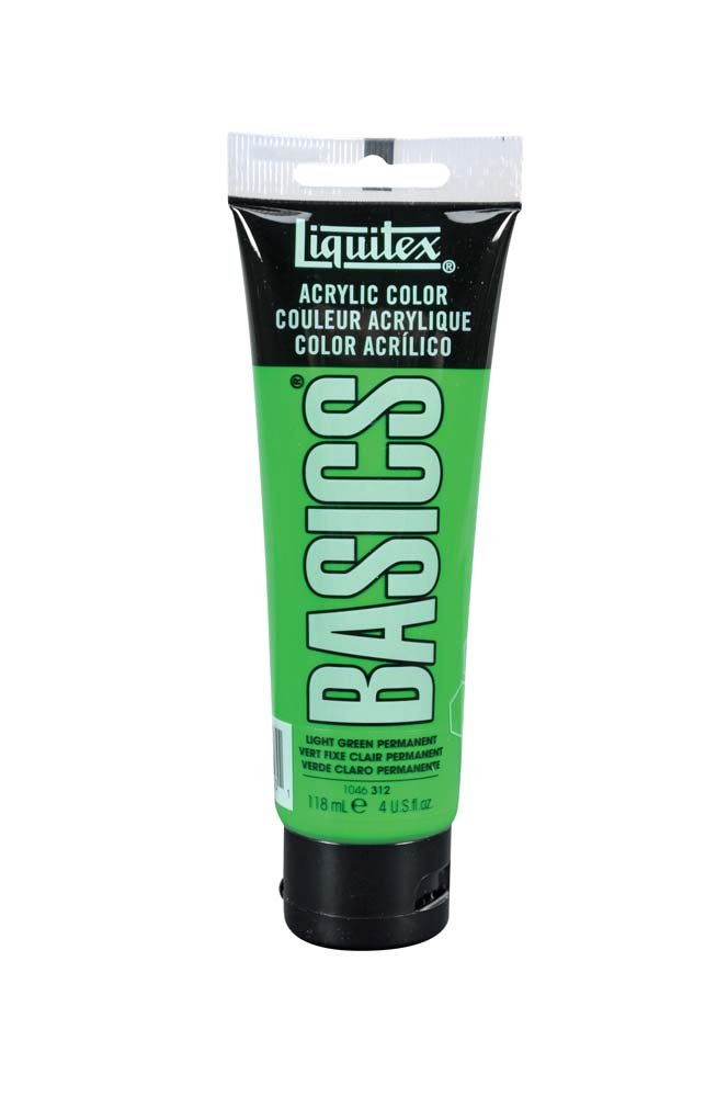 Akrylfärg Liquitex 118 ml - 312 Light Green Permanent - Akrylfärger, Konstnärsfärger