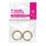 Kreoler runda 20 mm - guld, rostfritt stål Kreoler runda 20 mm - guld, rostfritt stål