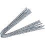 Piprensare 8 mm x 50 cm, silver, 10-pack