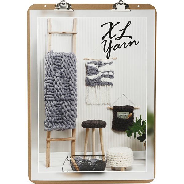 Clipboard till staffli - 52 x 74 cm - silver Clipboard till staffli - 52 x 74 cm - silver