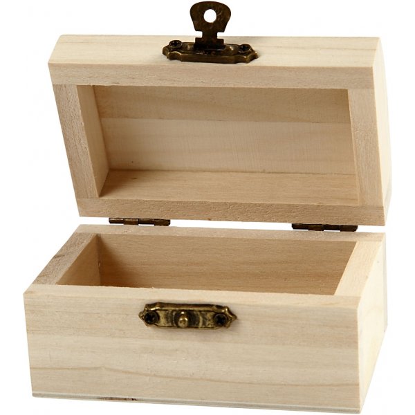 Skattkista/smyckeskrin - 9 x 5,2 x 4,9 cm - 10 st Skattkista/smyckeskrin - 9 x 5,2 x 4,9 cm - 10 st