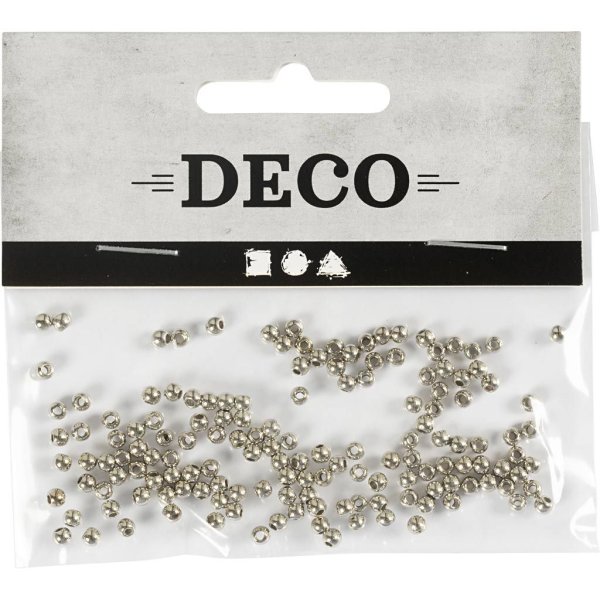 Vaxpärlor 3 mm Silver 150 st Vaxpärlor 3 mm Silver 150 st