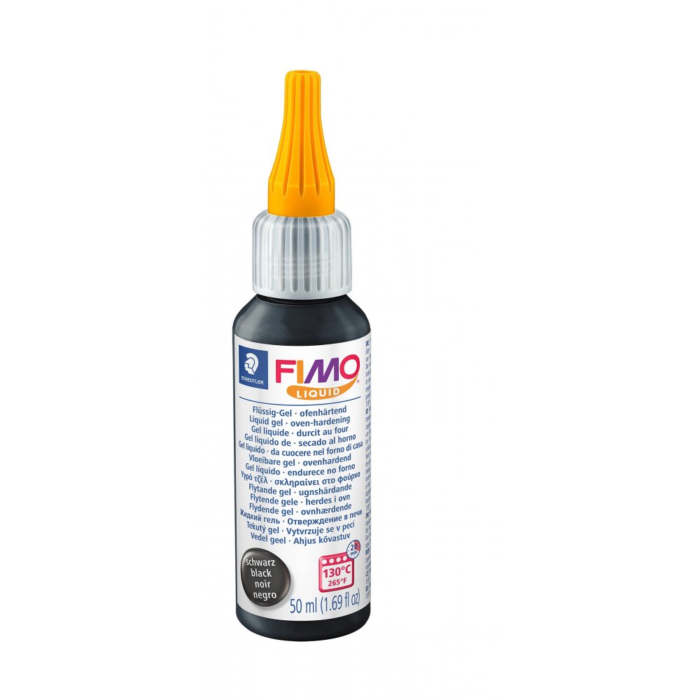 Fimo Decogel 50 ml - Svart - Fimolera, Modellera, Pyssel för barn, Hobbymaterial, Pyssla