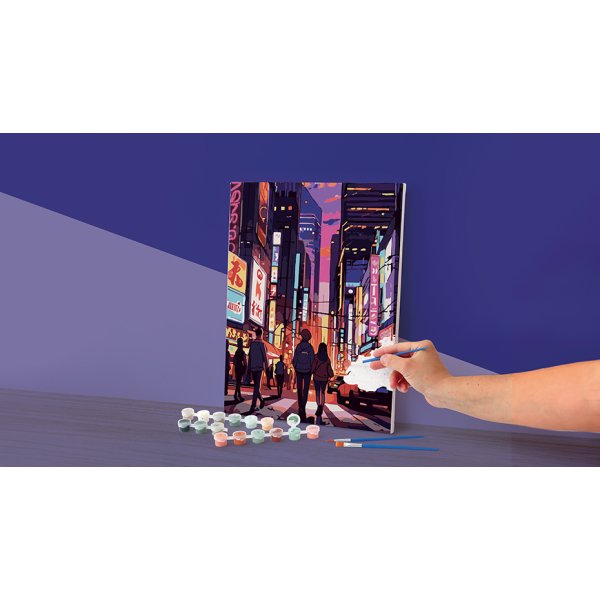 M�la efter nummer 30 x 40 cm - Tokyo
