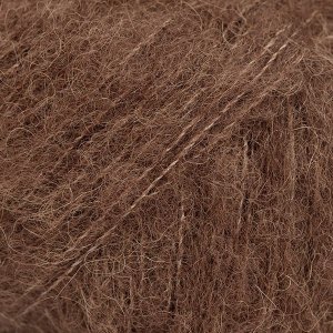 DROPS Brushed Alpaca Silk garn - 25g -  Choklad