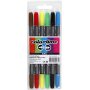 Colortime Dubbeltusch - standardfrger - 6 st