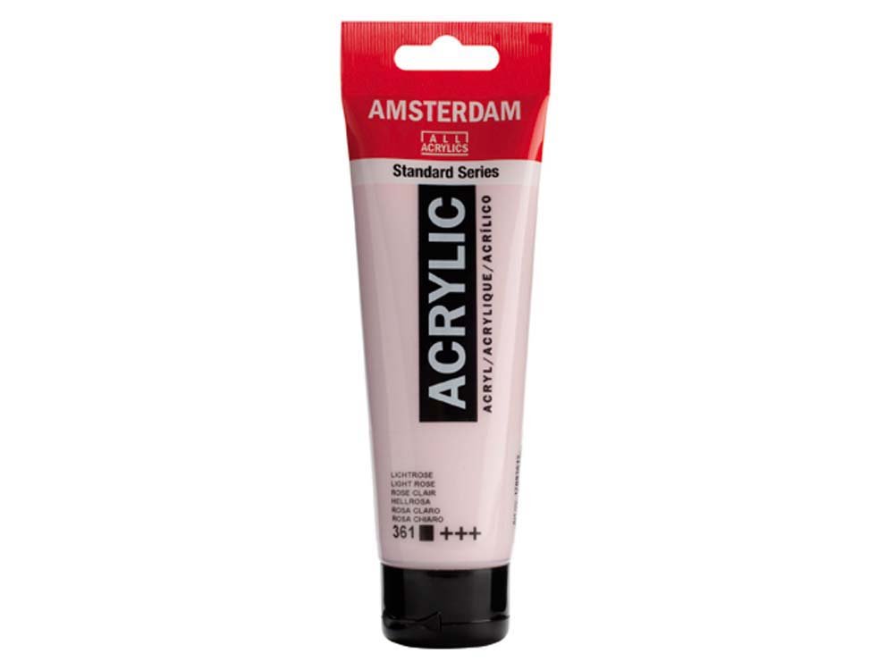 Amsterdam Akrylmaling 120 ml - Lysrosa - Akrylfarver, Kunstnerfarver