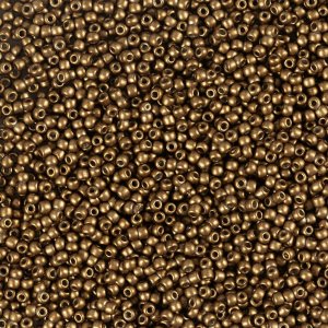 Rocaillepärlor 1,7 mm Bronze 25 g Rocaillepärlor 1,7 mm Bronze 25 g