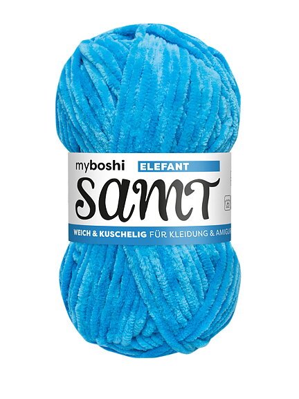 Myboshi Samt - 100 g - Elefant - Myboshi garn, Garn, Strikke, hækle, knytte og væve