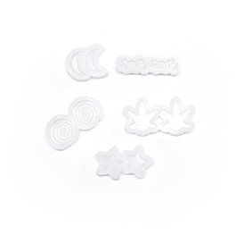 Silikonformar för smycken, 5-pack Silikonformar för smycken, 5-pack