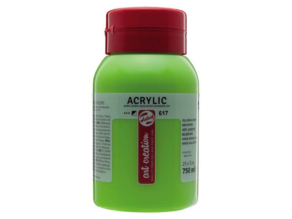 Akrylfärg Art Creation 750 ml - Yellow Green - Akrylfärger, Konstnärsfärger