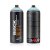 Spraymaling Montana Black 400 ml - 50% True Cyan