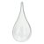 Plastdråpe 110 mm - 20-pakning - krystallklar separerbar (PS) Plastdråpe 110 mm - 20-pakning - krystallklar separerbar (PS)