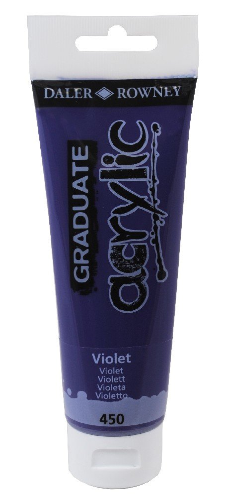 Akrylfärg Graduate 120 ml - Violet - Akrylfärger, Konstnärsfärger