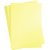 Farget papp - lys gul - A2 - 180 g - 100 ark