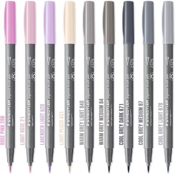 Staedtler Pigment Brush Pen Staedtler Pigment Brush Pen