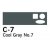 Copic Marker - C7 - Cool Grey No.7