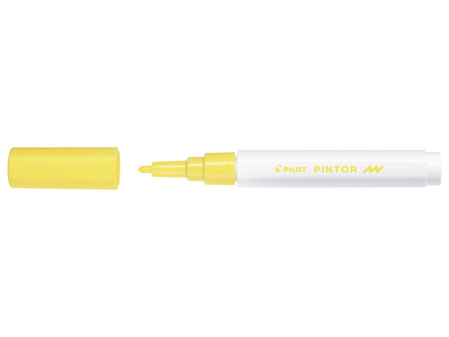 Fiberpen Pilot Pintor - (Fine) - Gul - Fiberpenne, Penne, Penne, kridt & tusch