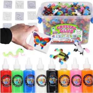 3D Crystal Glue Slime-set 26 delar 3D Crystal Glue Slime-set 26 delar