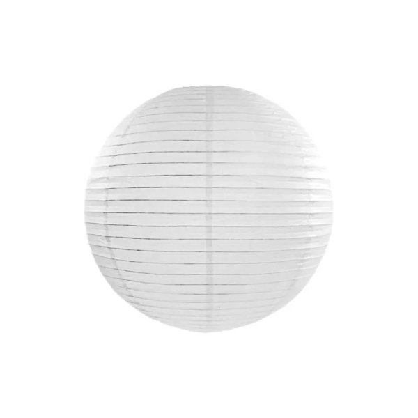 Papperslykta - Vit - 25 cm Papperslykta - Vit - 25 cm