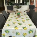 Kundbild Vaxduk PVC Citroner - Vit: V�ldigt fint med citroner p�...