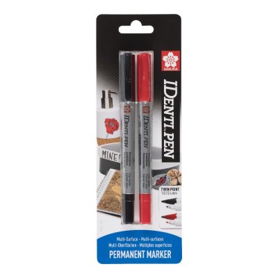 Identipen Permanent Marker - 2 pennor