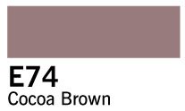 Copic Sketch - E74 - Cocoa Brown - Copic Sketch, Copic-penne, Markers, Penne, Penne, kridt & tusch