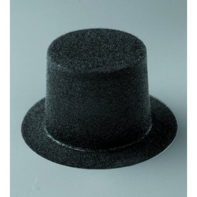 Hg hatt 65 x 43 mm - 20-pack - svart