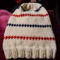 Kundbild DROPS Big Merino Mix garn - 50g - Röd (18): Toppengarn
