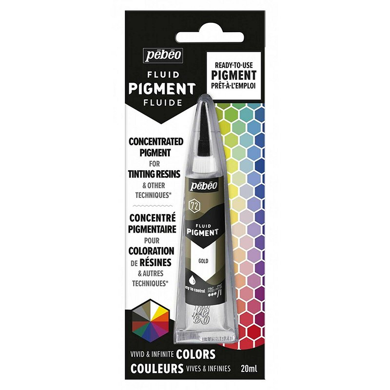 Pigment - Pebeo - Guld - Farvepigment, Kunstnerfarver