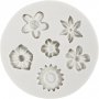Silikonform Sm� blomster