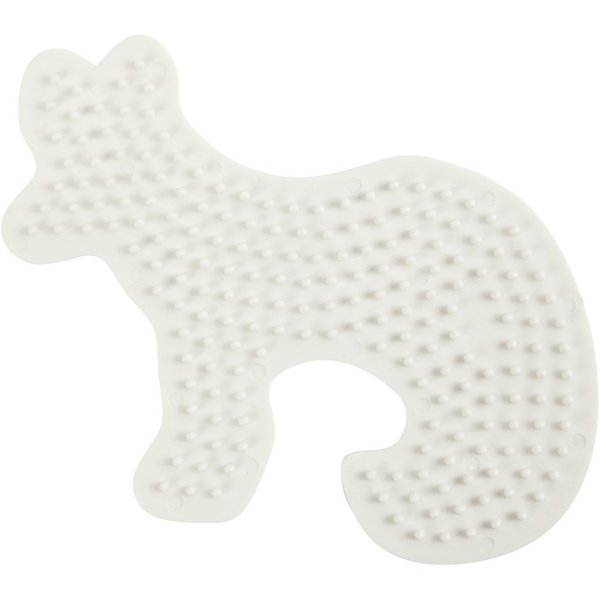 Pärlplatta NABBI BioBeads räv 9,5x13,4 cm medium Pärlplatta NABBI BioBeads räv 9,5x13,4 cm medium