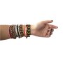 Set för brasiliansk armband med 5 armband och instruktioner Set för brasiliansk armband med 5 armband och instruktioner