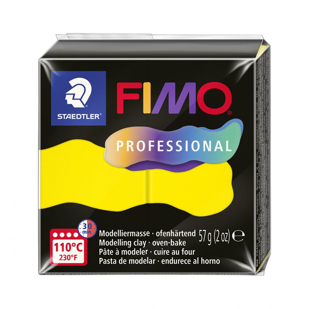 Modellervoks Fimo Professional 57 g - Ren gul - Fimolera, Modellere, Hobbyartikler til børn, Hobbymateriale, Håndværk