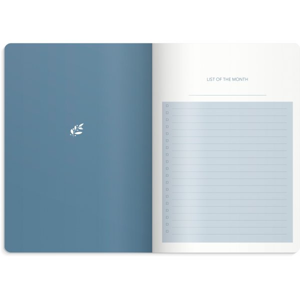 Week Planner undated - Blue Week Planner undated - Blue